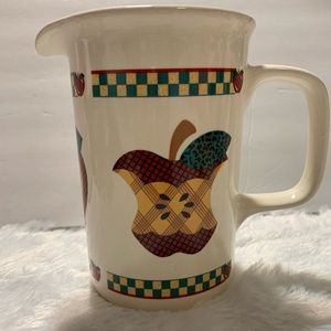 A is for apple pitcher